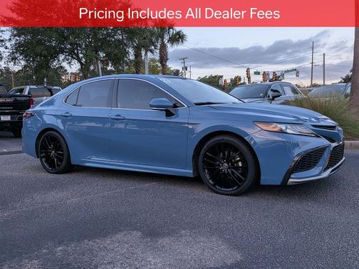 Cavalry Blue 2023 Toyota Camry XSE