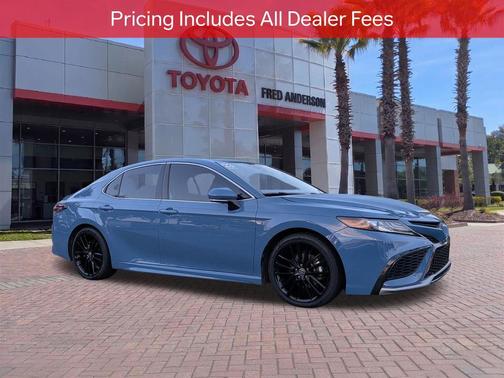 Cavalry Blue 2023 Toyota Camry XSE