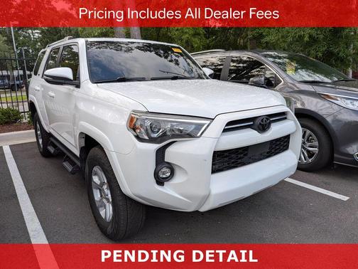 Super White 2021 Toyota 4Runner SR5 Premium
