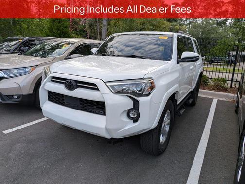 Super White 2021 Toyota 4Runner SR5 Premium