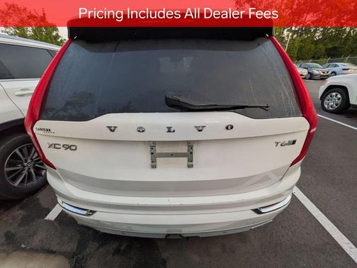 Ice White 2018 Volvo XC90 T6 Inscription