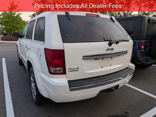 Stone White Clearcoat 2010 Jeep Grand Cherokee Limited