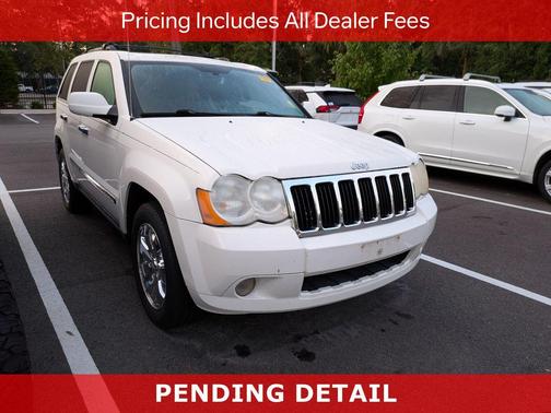 Stone White Clearcoat 2010 Jeep Grand Cherokee Limited