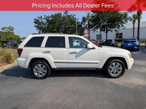 Stone White Clearcoat 2010 Jeep Grand Cherokee Limited