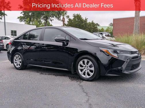 Midnight Black Metallic 2026 Toyota Corolla LE
