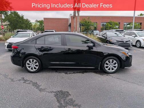 Midnight Black Metallic 2026 Toyota Corolla LE