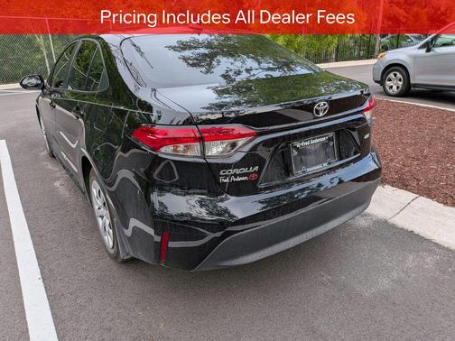 Midnight Black Metallic 2026 Toyota Corolla LE