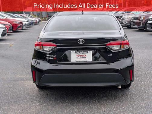 Midnight Black Metallic 2026 Toyota Corolla LE
