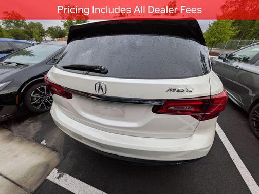 White Diamond Pearl 2014 Acura MDX 3.5L Technology Package