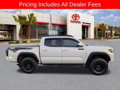 Super White 2019 Toyota Tacoma TRD Pro