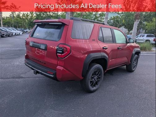 Supersonic Red 2026 Toyota 4Runner SR5