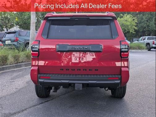 Supersonic Red 2026 Toyota 4Runner SR5