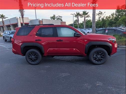 Supersonic Red 2026 Toyota 4Runner SR5