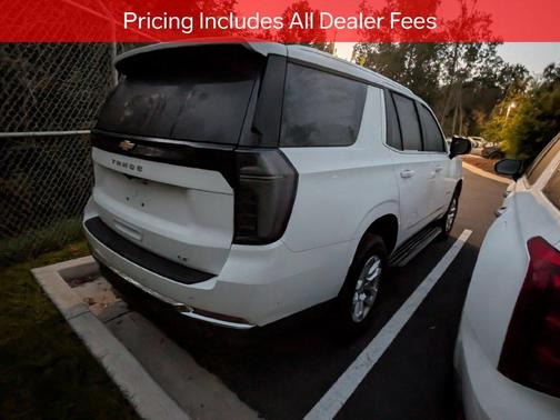 Summit White 2025 Chevrolet Tahoe LT