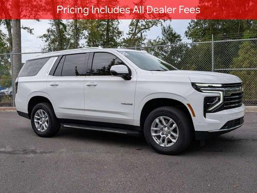Summit White 2025 Chevrolet Tahoe LT