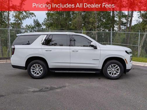 Summit White 2025 Chevrolet Tahoe LT