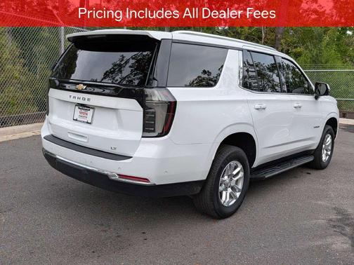 Summit White 2025 Chevrolet Tahoe LT