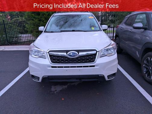 Satin White Pearl 2015 Subaru Forester 2.5i Premium