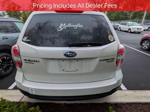 Satin White Pearl 2015 Subaru Forester 2.5i Premium