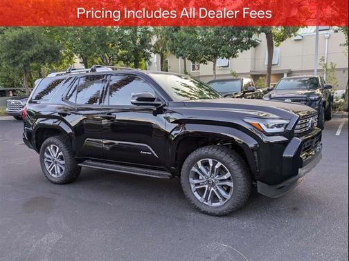 Black 2026 Toyota 4Runner Limited