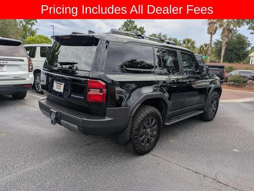 Black 2025 Toyota Land Cruiser Base
