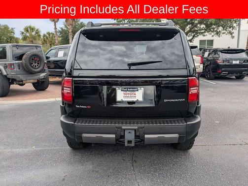Black 2025 Toyota Land Cruiser Base