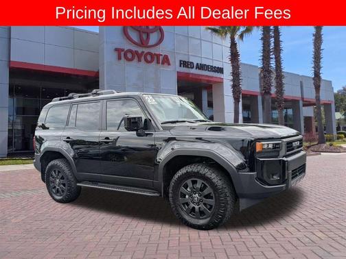 Black 2025 Toyota Land Cruiser Base