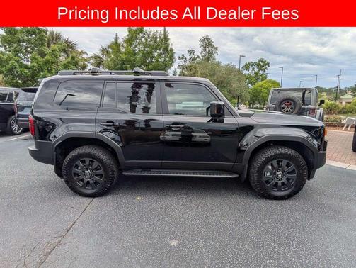 Black 2025 Toyota Land Cruiser Base