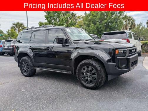 Black 2025 Toyota Land Cruiser Base