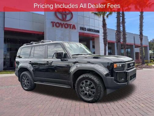 Black 2025 Toyota Land Cruiser Base SUV