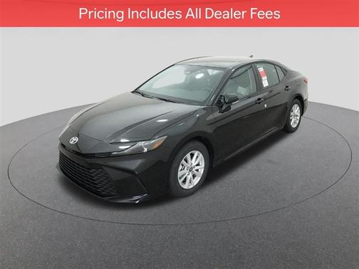 Midnight Black Metallic 2026 Toyota Camry LE
