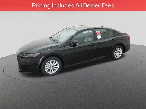 Midnight Black Metallic 2026 Toyota Camry LE