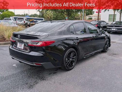 Midnight Black Metallic 2026 Toyota Camry SE