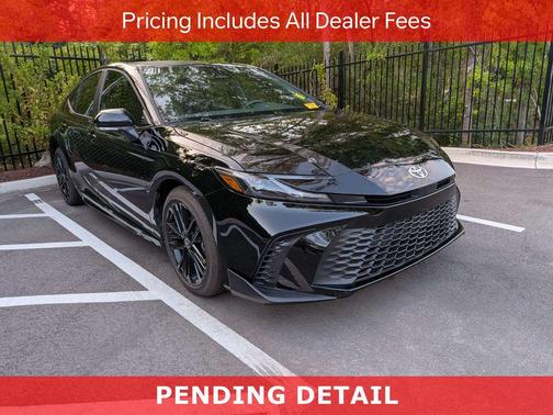 Midnight Black Metallic 2026 Toyota Camry SE