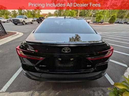 Midnight Black Metallic 2026 Toyota Camry SE