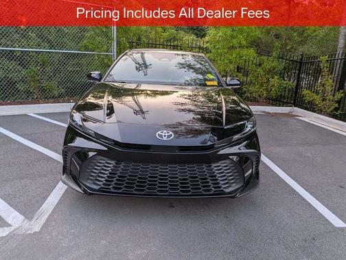 Midnight Black Metallic 2026 Toyota Camry SE
