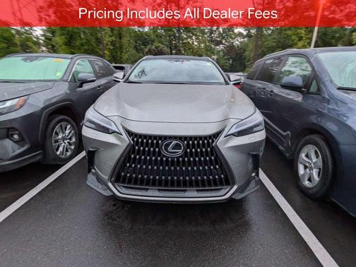 Atomic Silver 2025 Lexus NX 350h Luxury