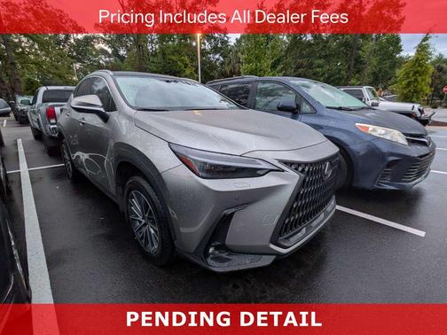 Atomic Silver 2025 Lexus NX 350h Luxury