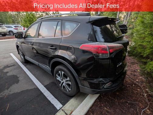 Black 2018 Toyota RAV4 LE