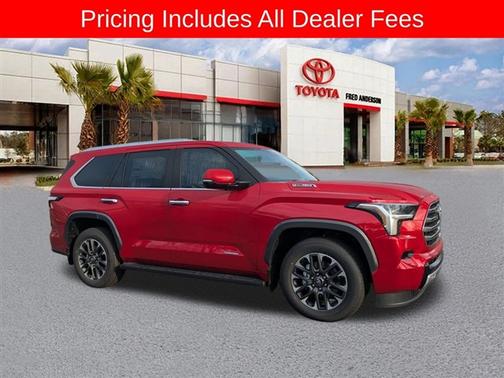 Supersonic Red 2026 Toyota Sequoia Limited