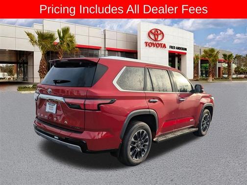 Supersonic Red 2026 Toyota Sequoia Limited