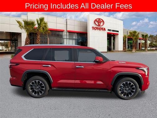Supersonic Red 2026 Toyota Sequoia Limited