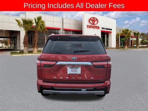 Supersonic Red 2026 Toyota Sequoia Limited