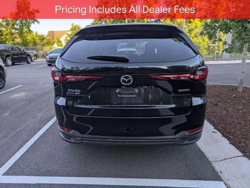 Jet Black Mica 2024 Mazda CX-90 3.3 Turbo Preferred Plus