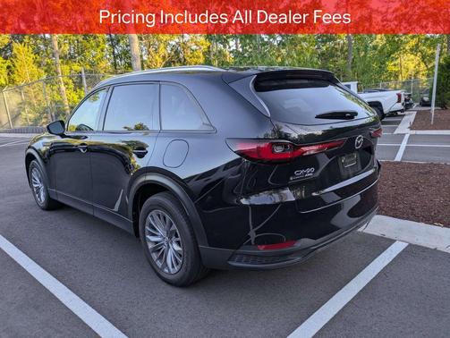 Jet Black Mica 2024 Mazda CX-90 3.3 Turbo Preferred Plus
