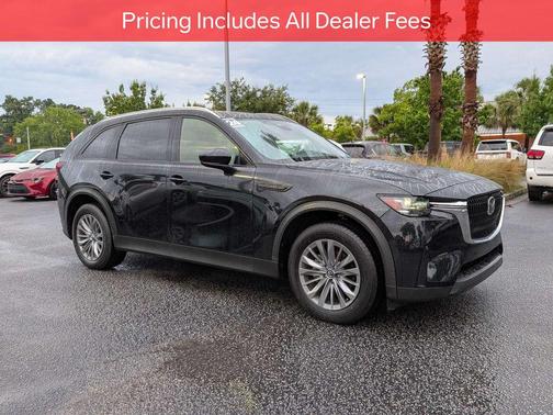 Jet Black Mica 2024 Mazda CX-90 3.3 Turbo Preferred Plus