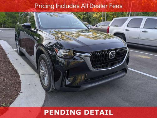 Jet Black Mica 2024 Mazda CX-90 3.3 Turbo Preferred Plus