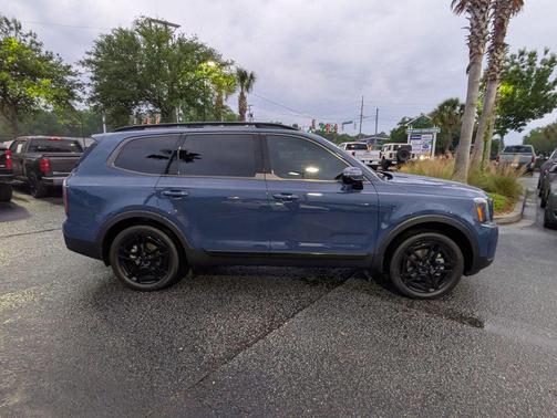 Midnight Lake Blue 2025 Kia Telluride SX Prestige X-Line