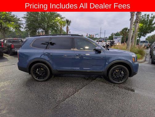 Midnight Lake Blue 2025 Kia Telluride SX Prestige X-Line