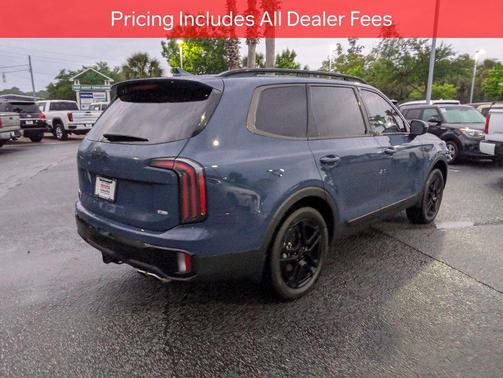 Midnight Lake Blue 2025 Kia Telluride SX Prestige X-Line